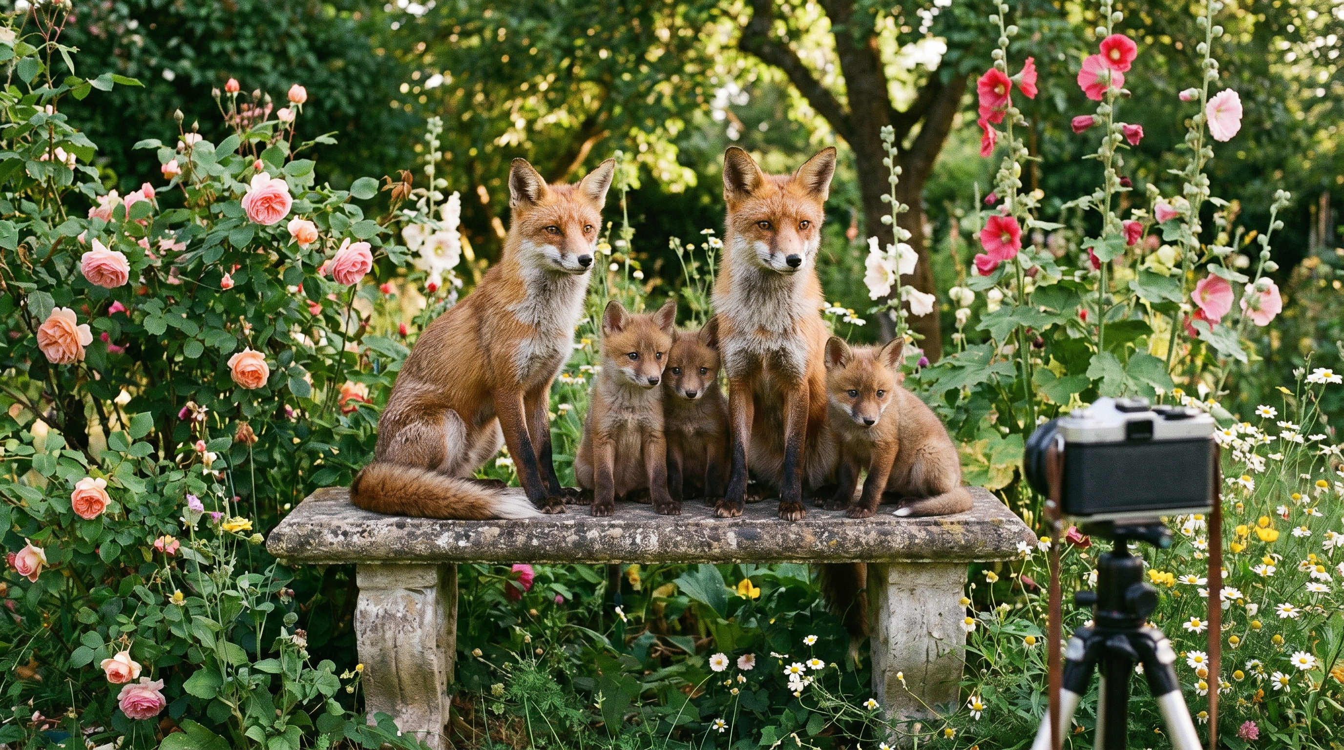 Nano Banana Pro - A fox family takes a portrait in a garden_3 (1).png